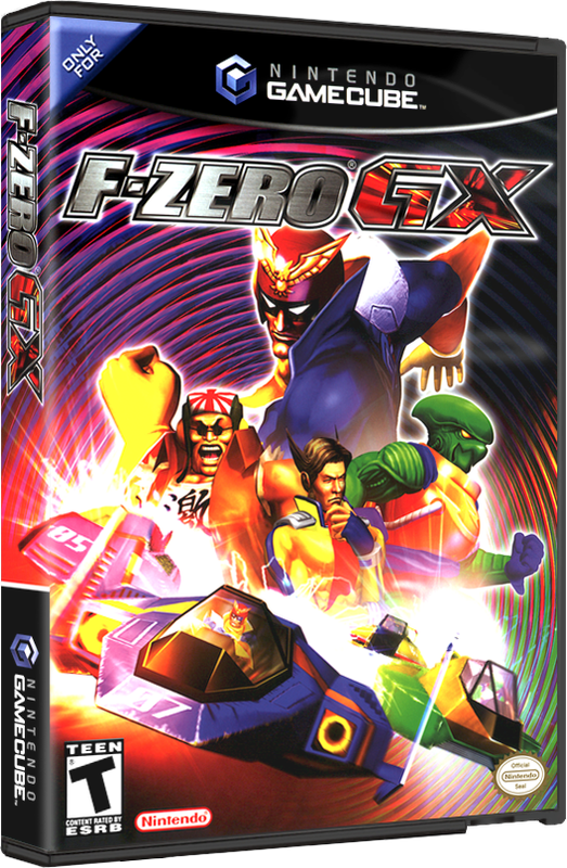 F-Zero GX | NTSC | Gamecube | GC | En | Reproduction Case and Booklet - NO GAME