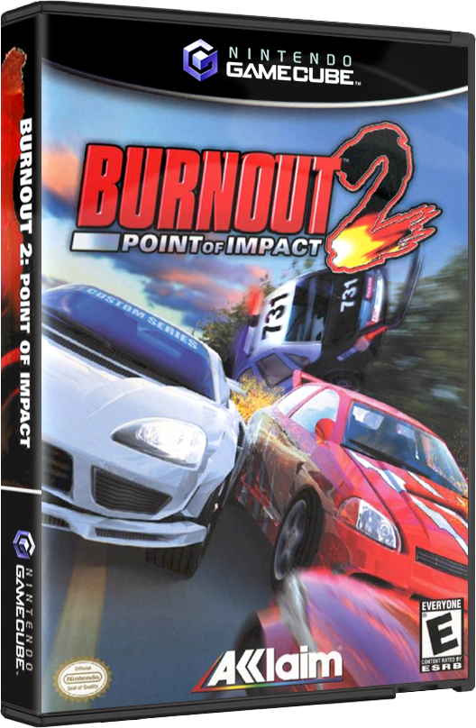 Burnout 2 | NTSC | Gamecube | GC | En | Reproduction Case and Booklet - NO GAME