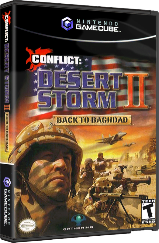 Conflict Desert Storm 2 | NTSC | Gamecube | GC | En | Reproduction Case and Booklet - NO GAME