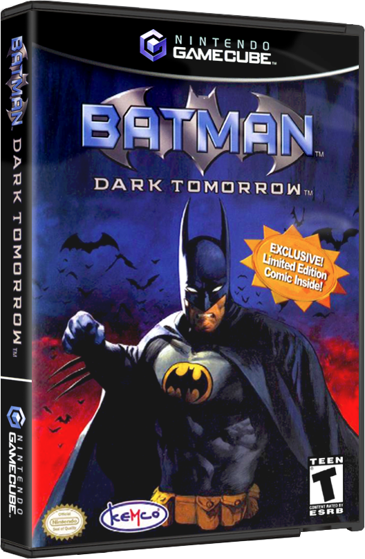 Batman Dark Tomorrow | NTSC | Gamecube | GC | En | Reproduction Case and Booklet - NO GAME