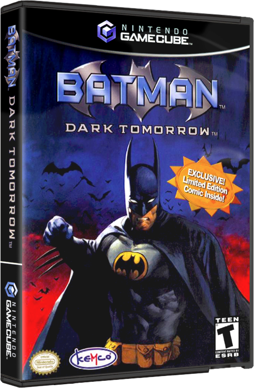 Batman Dark Tomorrow | NTSC | Gamecube | GC | En | Reproduction Case and Booklet - NO GAME