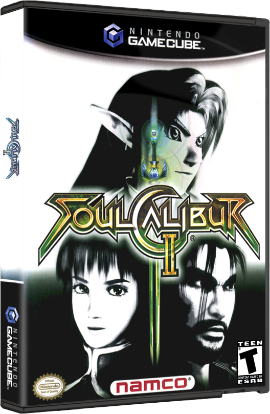 Soul Caliber II | NTSC | Gamecube | GC | En | Reproduction Case and Booklet - NO GAME