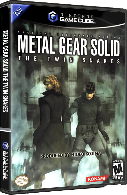 Metal Gear Solid The Twin Snakes | NTSC | Gamecube | GC | En | Reproduction Case and Booklet - NO GAME