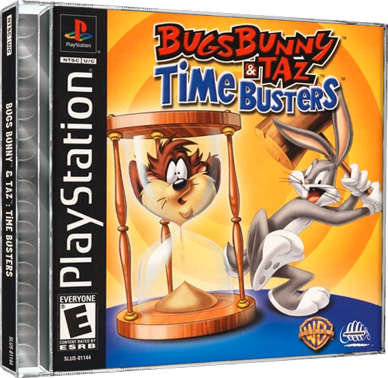 Bugs Bunny Taz Time | NTSC | Playstation | PS1 | En | Reproduction Case and Booklet - NO GAME