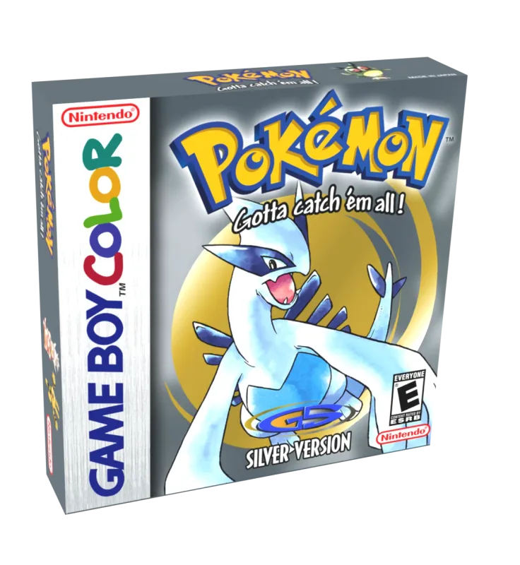 Pokemon Silver Reproduction Box