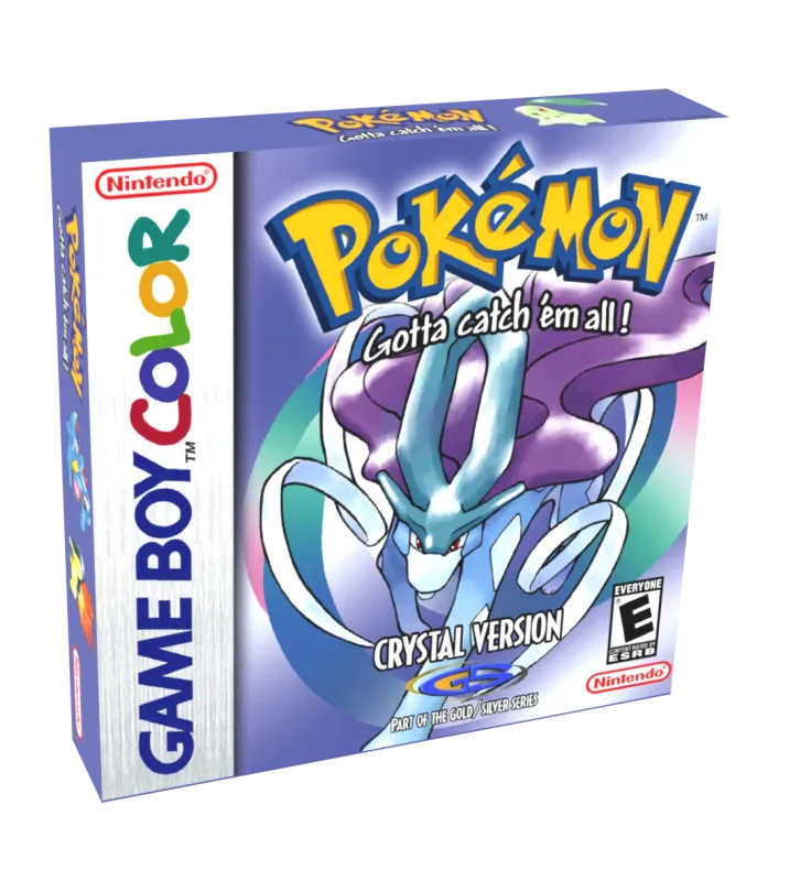 Pokemon Crystal Reproduction Box