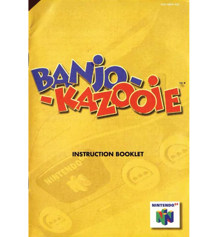 Banjo-Kazooie Reproduction Manual