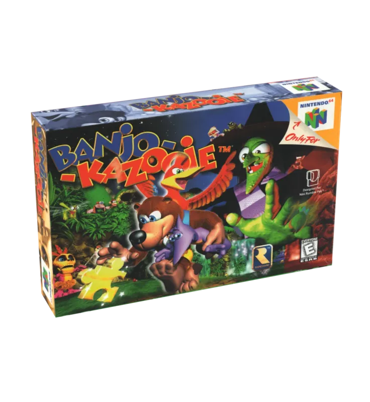 Banjo-Kazooie Reproduction Box