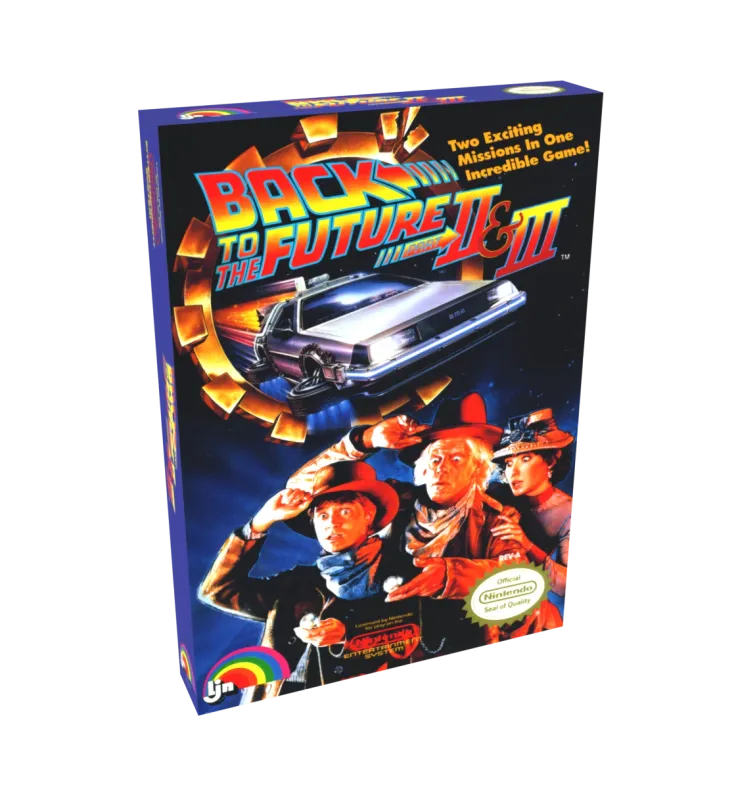 Back to the Future 2 &amp; 3 Reproduction Box