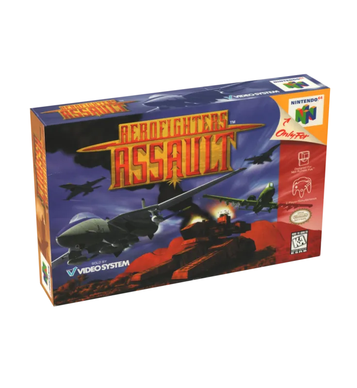 Aero Fighters Assault Reproduction Box