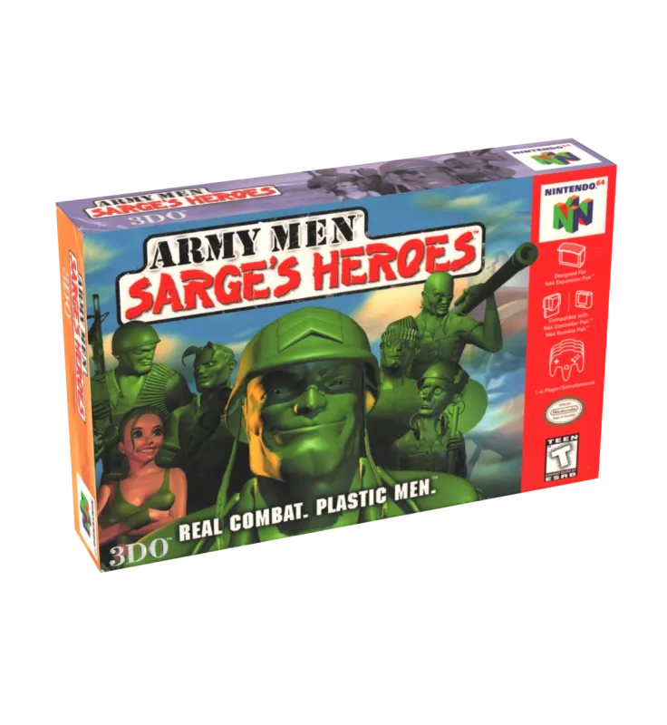 Army Men Sarge's Heroes Reproduction Box