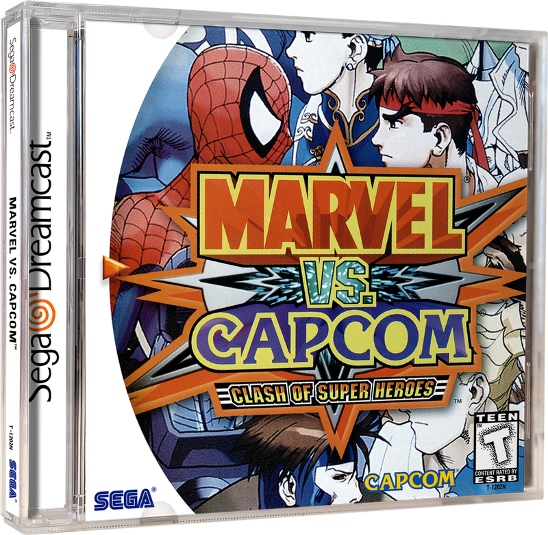 Marvel VS Capcom | NTSC | Dreamcast | DC | En | Reproduction Case and Booklet - NO GAME