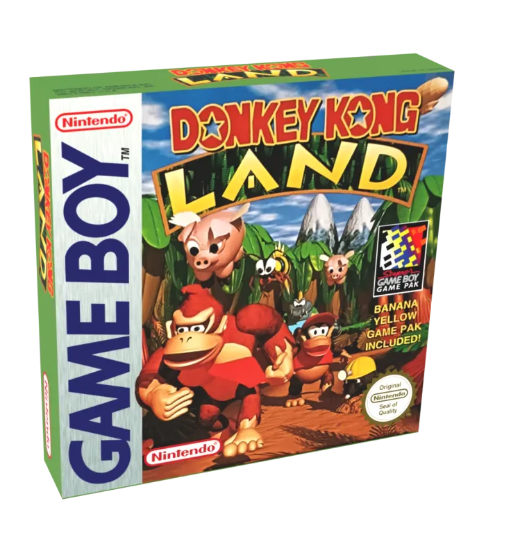 Donkey Kong Land Reproduction Box