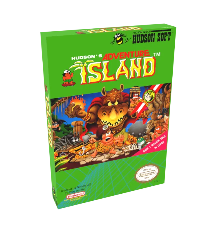 Adventure Island Reproduction Box