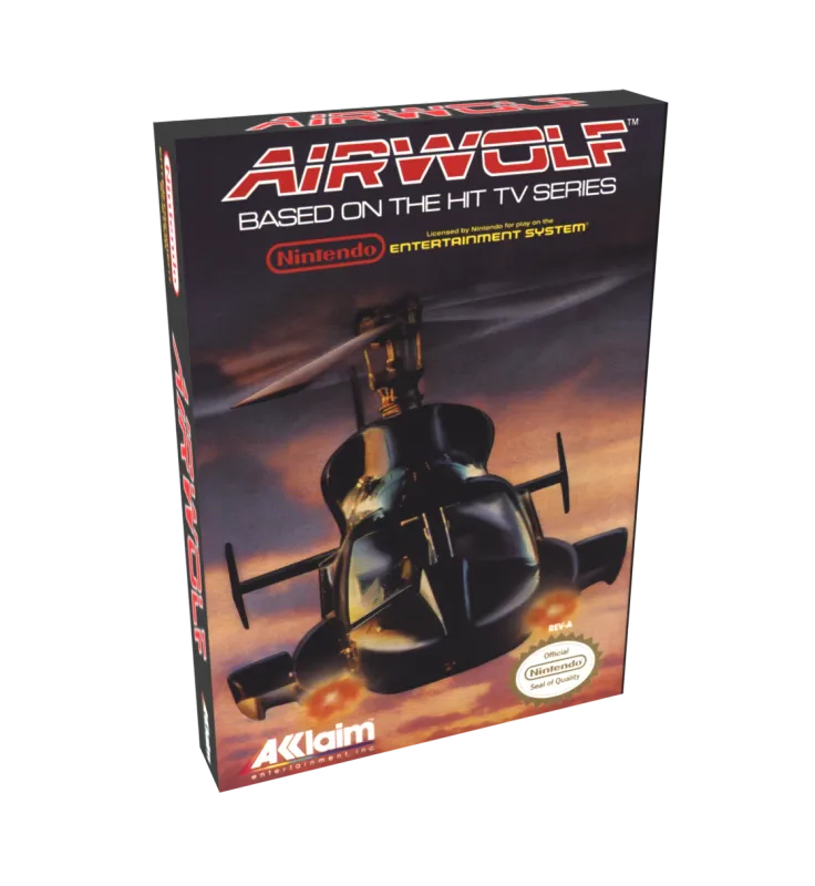 Airwolf Reproduction Box
