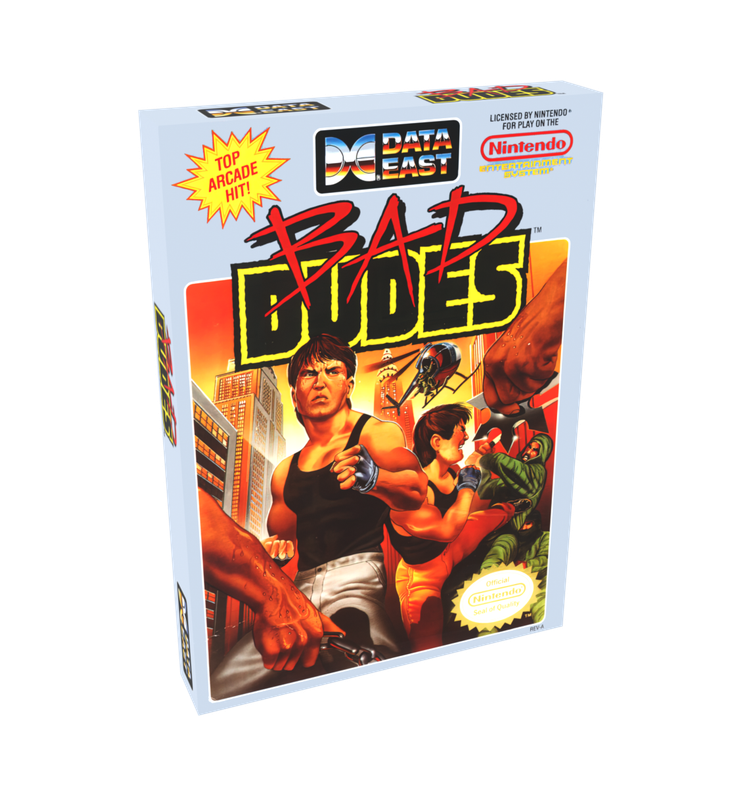Bad Dudes Reproduction Box