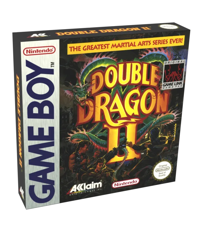 Double Dragon 2 Reproduction Box