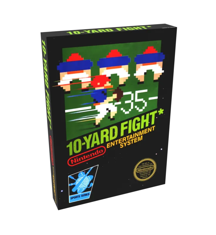 10-Yard Fight Reproduction Box