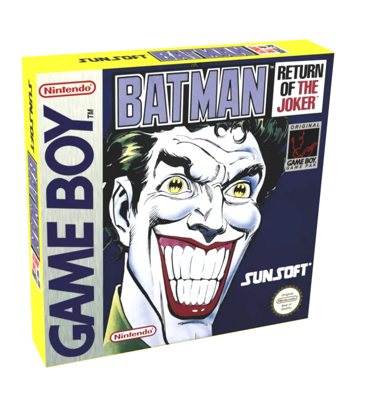 Batman Return of the Joker Reproduction Box