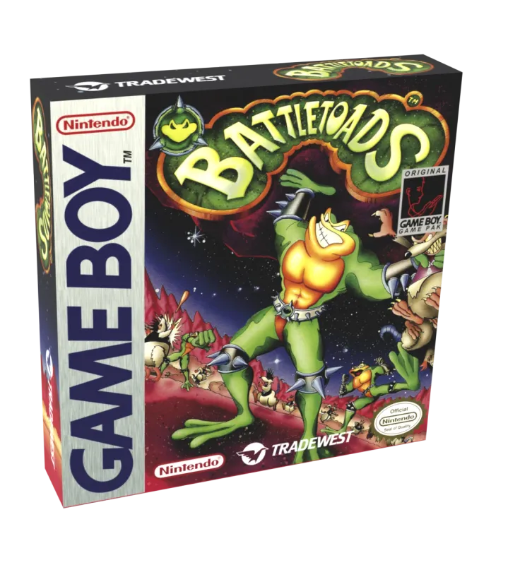 Battletoads Reproduction Box