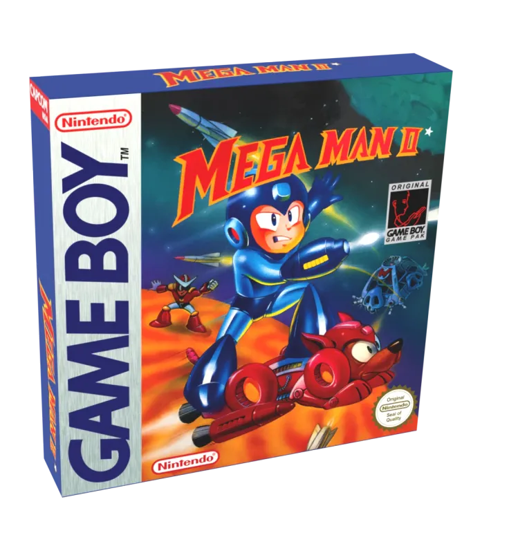 Mega Man 2 Reproduction Box