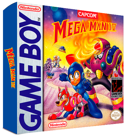 Mega Man IV Reproduction Box