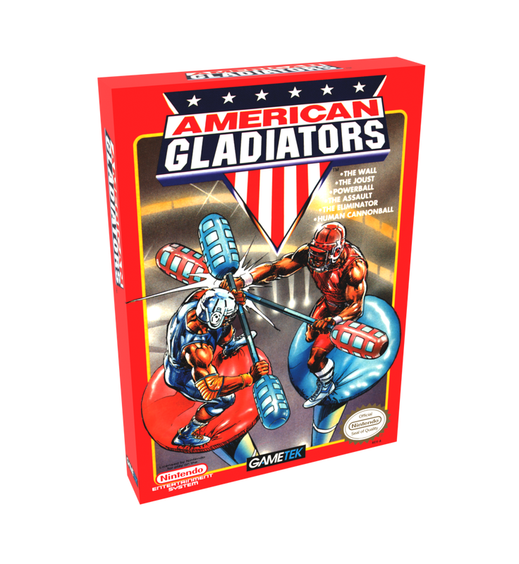 American Gladiators Reproduction Box
