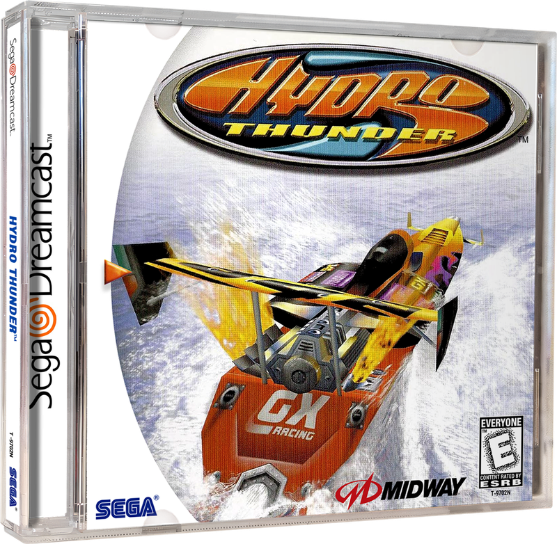 Hydro Thunder | NTSC | Dreamcast | DC | En | Reproduction Case and Booklet - NO GAME