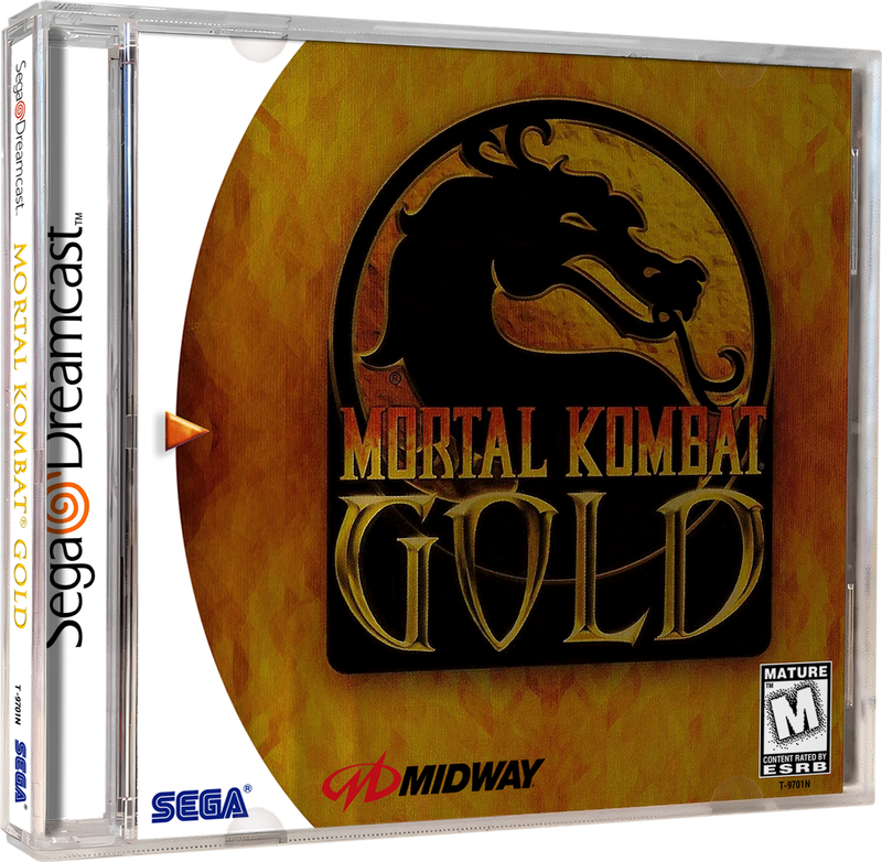 Mortal Kombat Gold | NTSC | Dreamcast | DC | En | Reproduction Case and Booklet - NO GAME