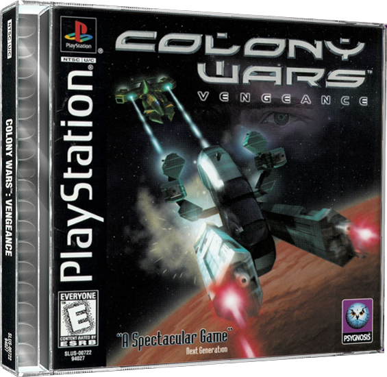 Colony Wars Vengeance | NTSC | Playstation | PS1 | En | Reproduction Case and Booklet - NO GAME