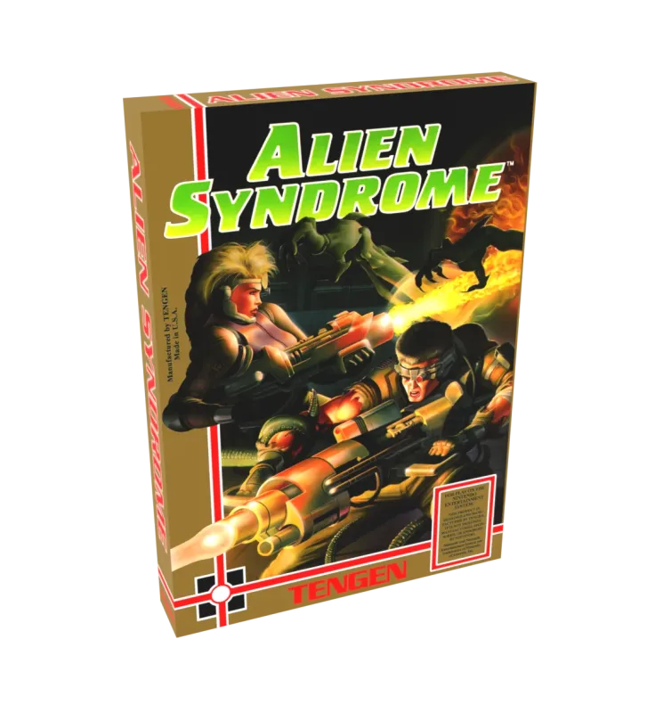 Alien Syndrome Reproduction Box