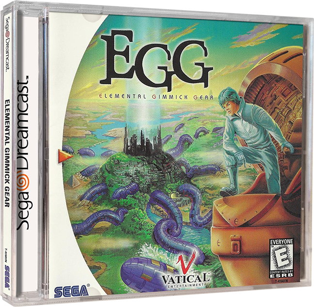 EGG Elemental Gimmick | NTSC | Dreamcast | DC | En | Reproduction Case and Booklet - NO GAME