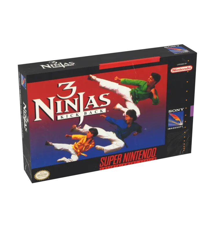 3 Ninjas Kick Back Reproduction Box