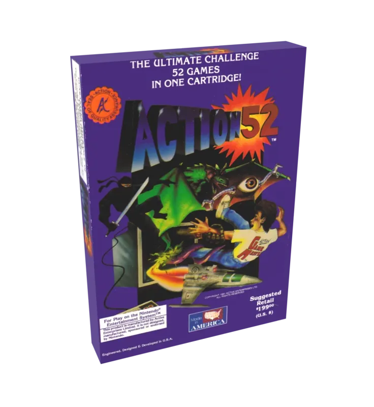 Action 52 Reproduction Box