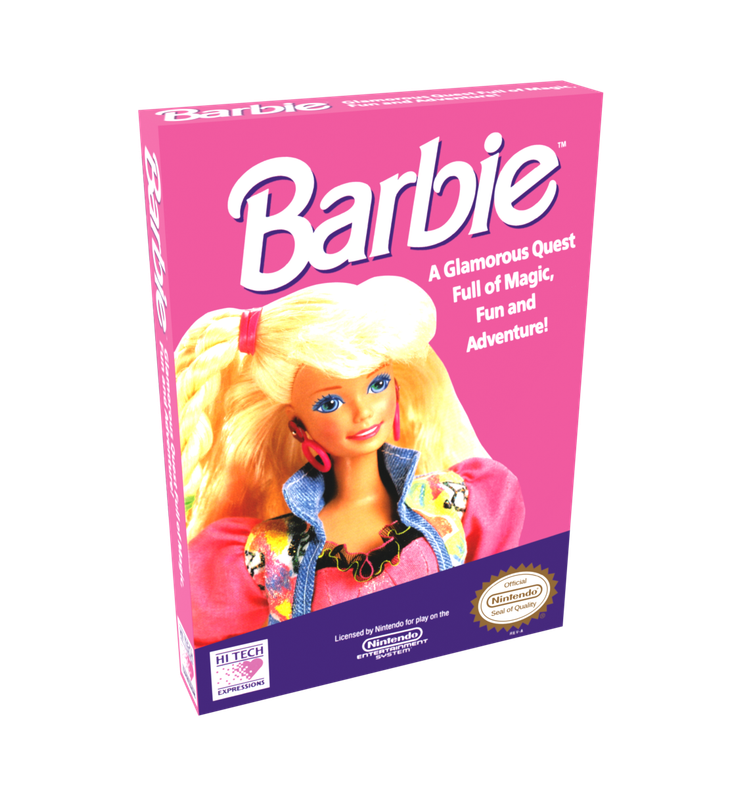 Barbie Reproduction Box