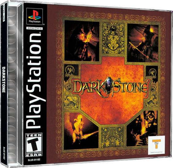Darkstone | NTSC | Playstation | PS1 | En | Reproduction Case and Booklet - NO GAME