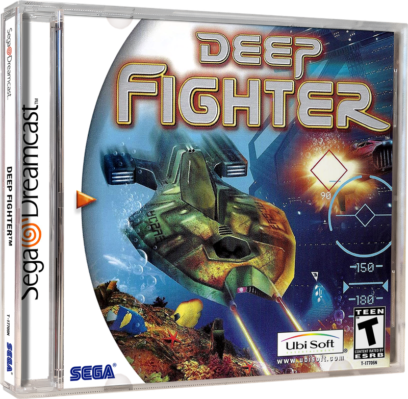 Deep Fighter | NTSC | Dreamcast | DC | En | Reproduction Case and Booklet - NO GAME