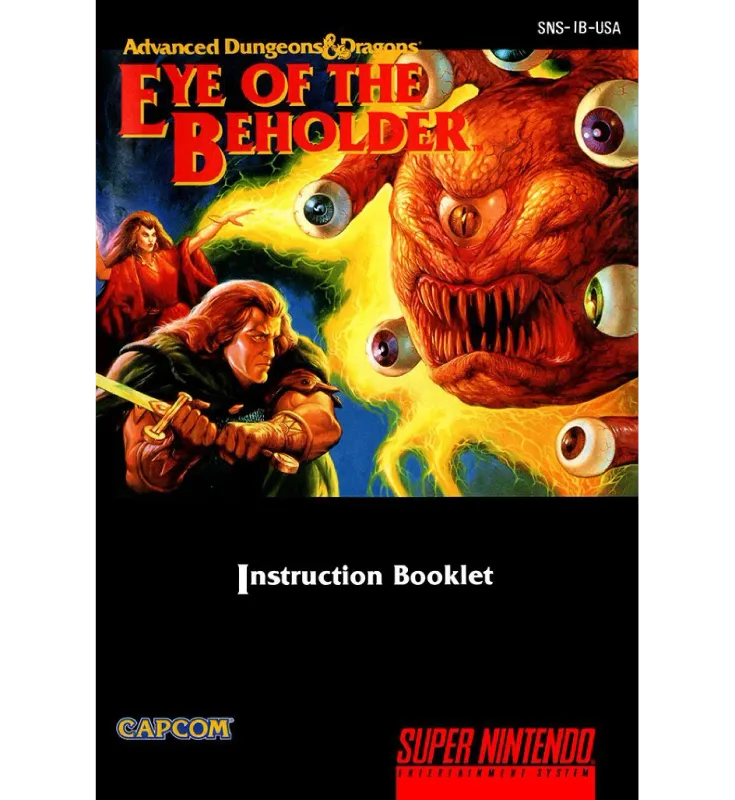 Advanced D&amp;D Eye of the Beholder Reproduction Manual