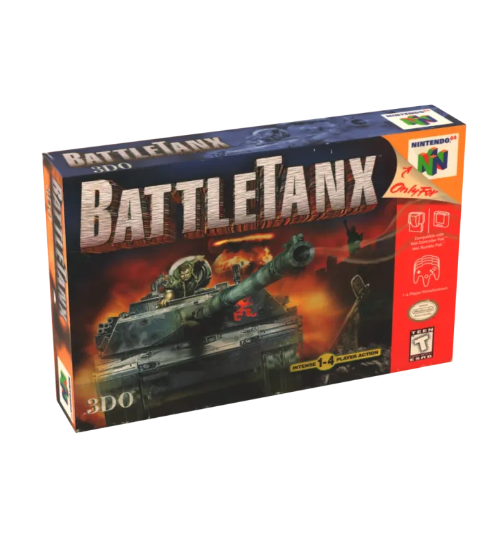 Battle Tanx Reproduction Box