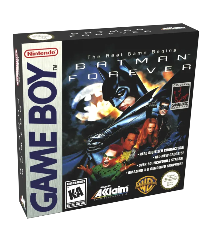 Batman Forever Reproduction Box