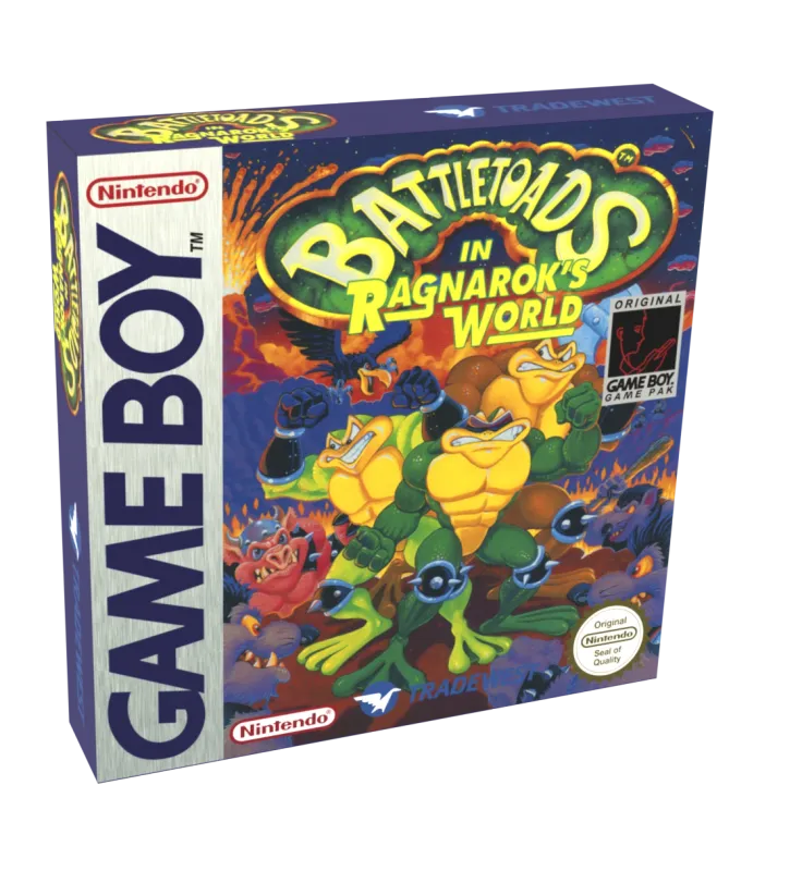 Battletoads in Ragnarok's World Reproduction Box