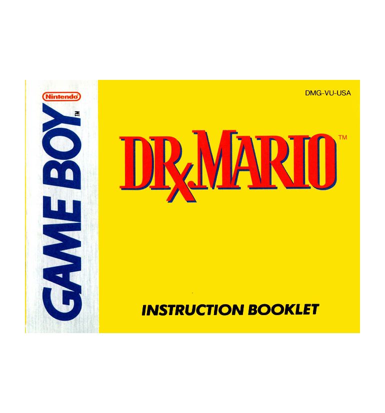 Dr. Mario Reproduction Manual