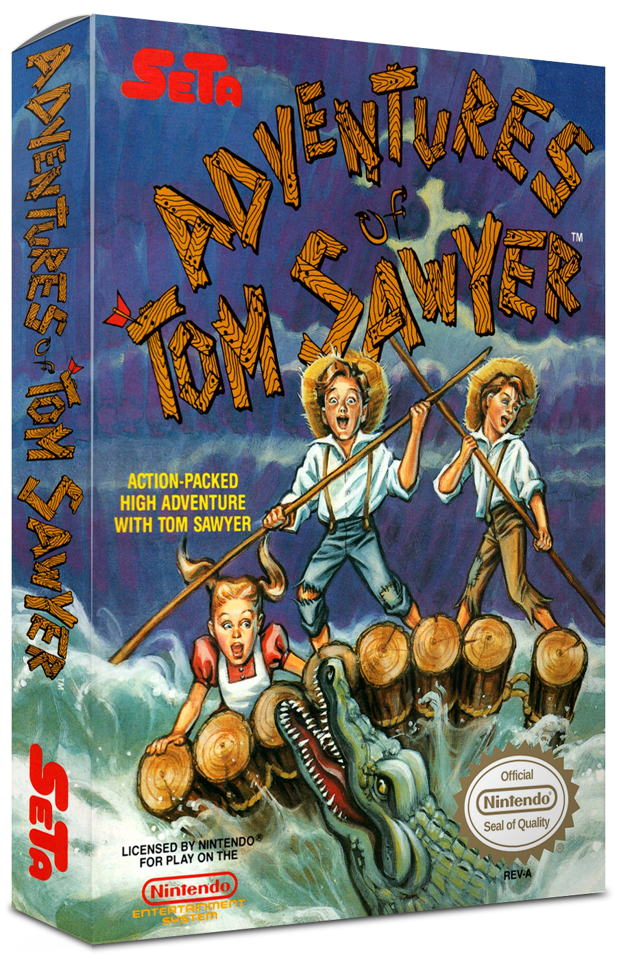 Adventures of Tom Sawyer Reproduction Box
