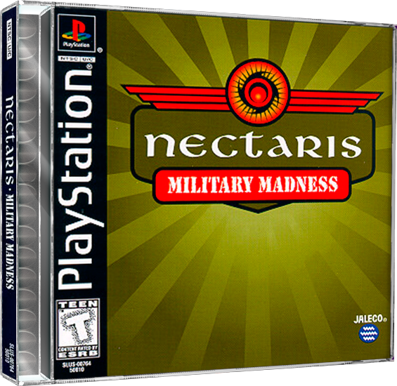 Nectaris Military Madness | NTSC | Playstation | PS1 | En | Reproduction Case and Booklet - NO GAME