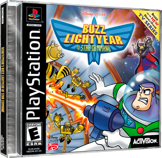 Buzz Lightyear Star Command | NTSC | Playstation | PS1 | En | Reproduction Case and Booklet - NO GAME