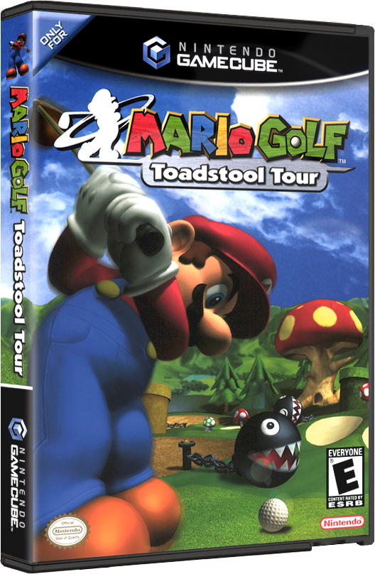 Mario Golf | NTSC | Gamecube | GC | En | Reproduction Case and Booklet - NO GAME