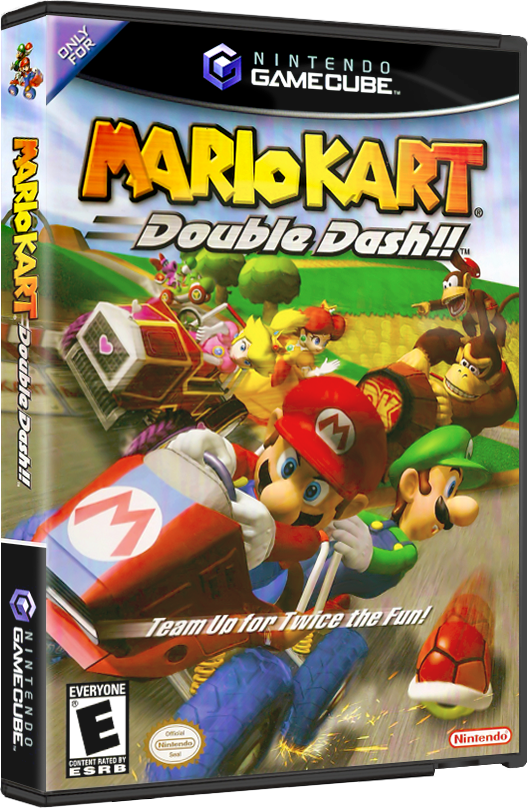 Mario Kart Double Dash | NTSC | Gamecube | GC | En | Reproduction Case and Booklet - NO GAME
