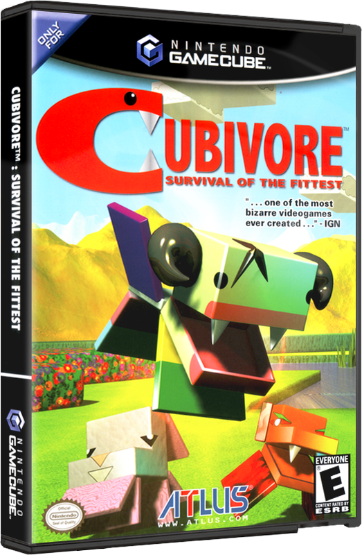 Cubivore Survival of the Fittest | NTSC | Gamecube | GC | En | Reproduction Case and Booklet - NO GAME