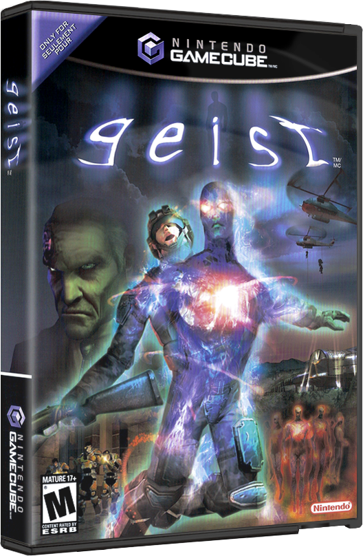Geist | NTSC | Gamecube | GC | En | Reproduction Case and Booklet - NO GAME