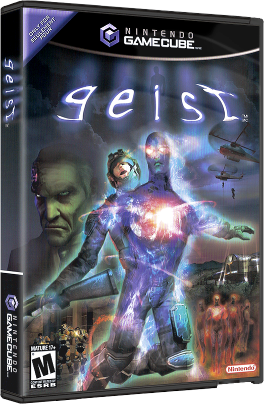Geist | NTSC | Gamecube | GC | En | Reproduction Case and Booklet - NO GAME